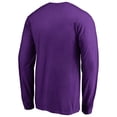 thumbnail image 3 of Men's Purple James Madison Dukes Primary Team Logo Long Sleeve T-Shirt, 3 of 3