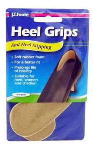 Foote Heel Grips Prevent Heel Slippage 4 Pair J.T 
