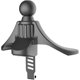 thumbnail image 1 of Soporte para teléfono para ventilación de coche, soporte redondo para teléfono con salida de aire, Clip para móvil en forma de Y, soporte manos libres para vehículo, color negro, 1 unidad, 1 of 5