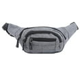 thumbnail image 1 of Sac Banane pour Hommes et Femmes, Sac de Taille Imperméable pour Randonnée Voyage Course Gris, 1 of 8
