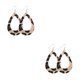 thumbnail image 3 of Pendientes Sonducket con estampado de leopardo joyería elegante para mujer Adorno colgante de oreja de gota de agua de doble cara CBP453105, 3 of 6