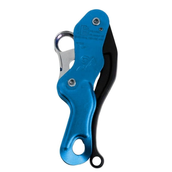 Descensor de Escalada Advancent Outdoor Rock Climbing Self Braking Gear Rappelling Azul