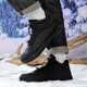 thumbnail image 3 of Botas Tobillo Informales Deporte Descalzas Zapatos Descalzos Ligeros Nieve Invierno Antideslizantes Transpirables Impermeables para Senderismo, 3 of 9