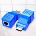 thumbnail image 2 of A Rj45 Repetidor De Red 2 Piezas Extensor Transmisor Y Receptor De Red, 2 of 5