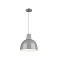thumbnail image 4 of RDBC12-WH Millennium Lighting R Series - 1 Light Cord Hung Deep Bowl Pendant-11.5 Inch Tall and 12 Inch Wide-White Finish    -Traditional Installation, 4 of 5