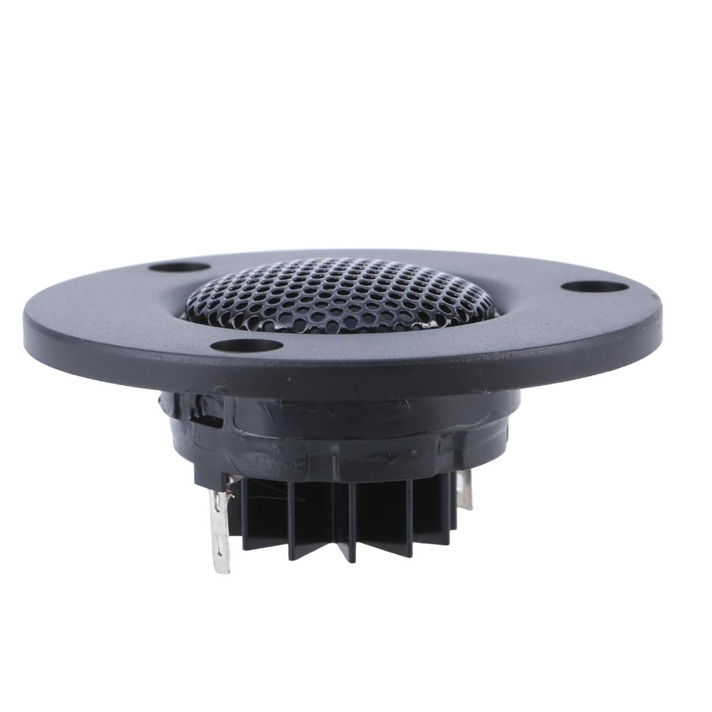 Jesscasday 8Ohm 30W Loudspeaker High Frequency Tweeter Speakers with Aluminum Heat Sink for Bookshelfs Theater Superior Sound 1Pair