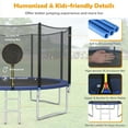thumbnail image 2 of Patiojoy 14ft Trampoline with Safety Enclosure Net & Spring Pad Jumping Mat, 2 of 8