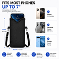 thumbnail image 2 of Phone Sleeve Pouch Case Bag with Crossbody Strap Neck Lanyard,Shockproof Universal Phone Bag, 2 of 7