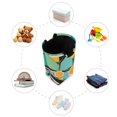thumbnail image 7 of Yayeee Freestanding Laundry Hamper with Handle Collapsible Large Storage Basket for Clothes, Orange Glasses, 7 of 7