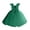 Dark Green, variant on Flower Girls Dress Wedding Satin Dresses Princess Birthday Party Prom Ball Gown (Grey, 18-24 Months)