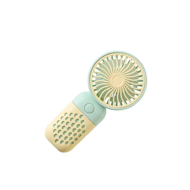 freestylehome Mini Electric Fan Handheld with Handle USB Rechargeable