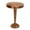 Copper Handmade Pedestal Solid Round 19" x 19" x 26", variant on DecMode 36", 32", 24", 18"H Brown Metal Pillar Style Pedestal Table with Hammered Design, 4-Pieces