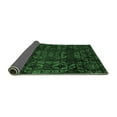thumbnail image 2 of Ahgly Company Indoor Square Abstract Emerald Green Modern Area Rugs, 8' Square, 2 of 4