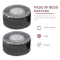 thumbnail image 3 of SEWCHICS 2Pcs Rubber Tape for Plumbing Repairs Black 1 Inch Long, 3 of 5
