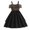Leopard Print, variant on Landzoo One Fashion Kids Girls Strap Off Shoulder Dress Tiered Ruffled Leopard Print Party Gown Dresses Beautiful Cute Girl's Dress 7-8 Years