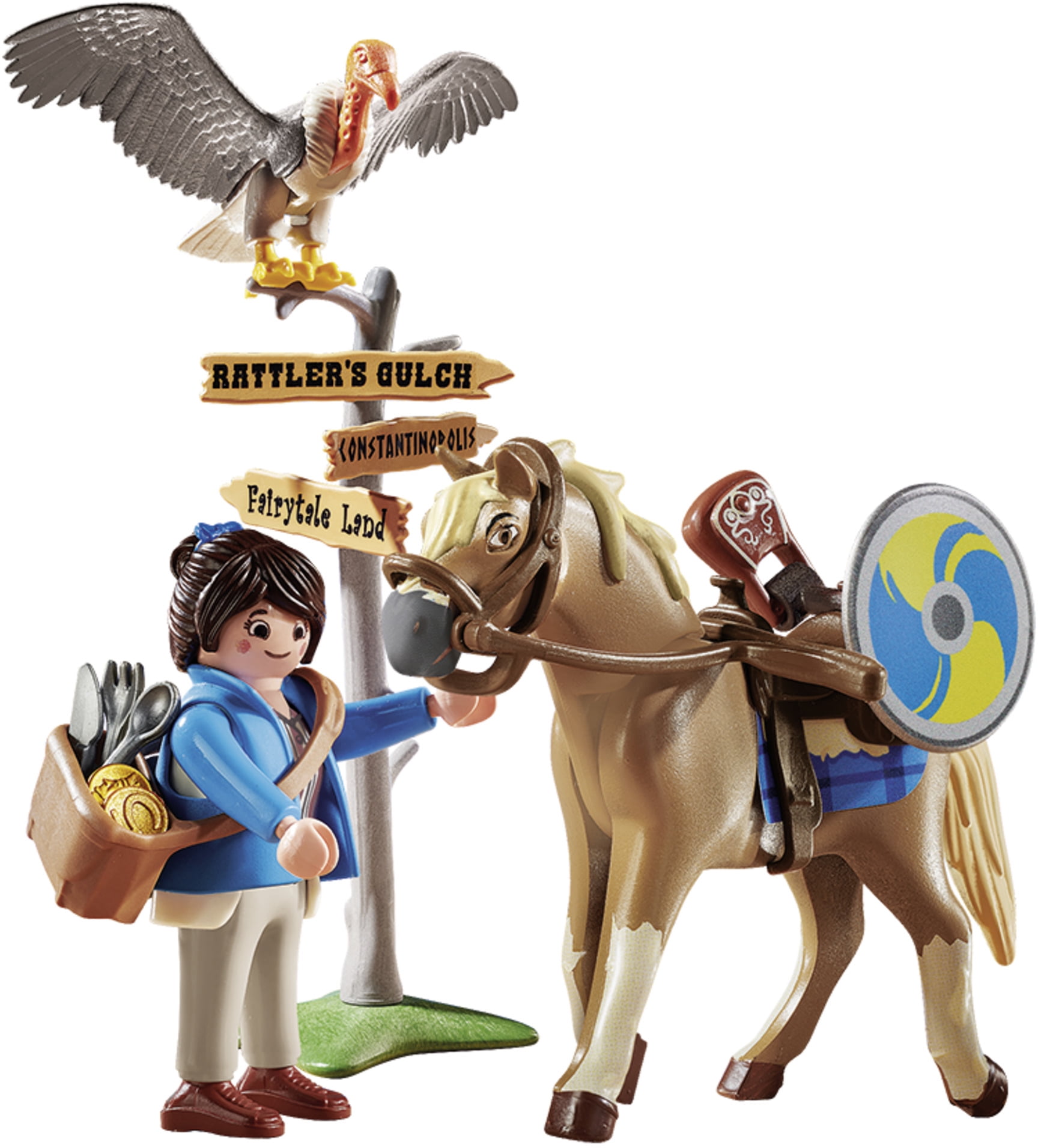 Playmobil The Movie Marla W Ith Horse - Walmart.com