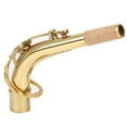 thumbnail image 2 of Mástil de Saxofón de Latón, tubo curvo exquisito para saxofón alto, fljo de aire con alto factor de seguridad, accesorios para instrumentos musicales, 2 of 7