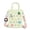apple green, variant on Silicone Hole Handbag Toddler Purse With Adjustable Shoulder Strap Can Be Diy Decoration, Girls Birthday Gift