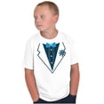 thumbnail image 3 of Vintage Formal Bachelor Party Tuxedo Boys Kids T Shirt Tees Tops Teen Brisco Brands XS, 3 of 6
