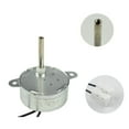 thumbnail image 2 of 2PCS Synchronous Motor TYC-40 12V AC Motor 5RPM CW/CCW Inner-Shaft Length 33mm for Christmas Tree Desktop Christmas Tree Decorative Colored Lights, 2 of 7