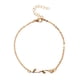 thumbnail image 5 of Pulseras de tobillo Qarigey para mujer color Oro Accesorio de moda, 5 of 6