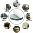 thumbnail image 4 of Uxcell 2" Self-stick Round Felt Pads Feet Floors Protect Grey 30 Pack, 4 of 7