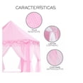 thumbnail image 4 of Tienda de Juego de Castillo de Princesa Play Go Rosa para Niñas, 4 of 5