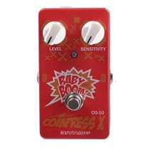 Biyang Baby Boom Series CO-10 Electric Bass Effect Pedal Compress X Compressor Effect Guitar Pedal True Bypass Free Connector