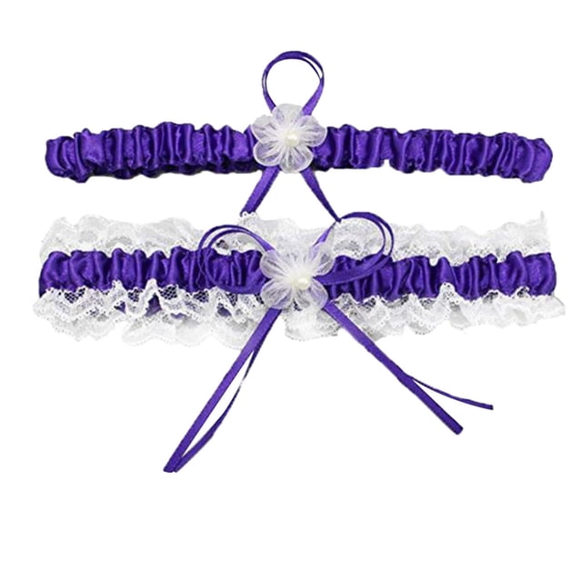 Bridal Throw Lace Garter For Bachelorette Party Weddings Women Elastic Leg Ring