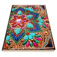 thumbnail image 3 of Ourlova Diamond Painting Notebook DIY Mandala Special Shaped Embroidery Cross Stitch Diary Book, 3 of 8