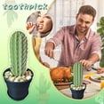 thumbnail image 2 of Great promotion! 3D Printed Cactus Toothpick Dispenser Household Plant Cross-border Cactus Toothpick Dispenser, 2 of 4