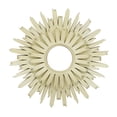 thumbnail image 3 of Truu Design 3-Piece Gold Starburst Round Wall Mirror, 3 of 4