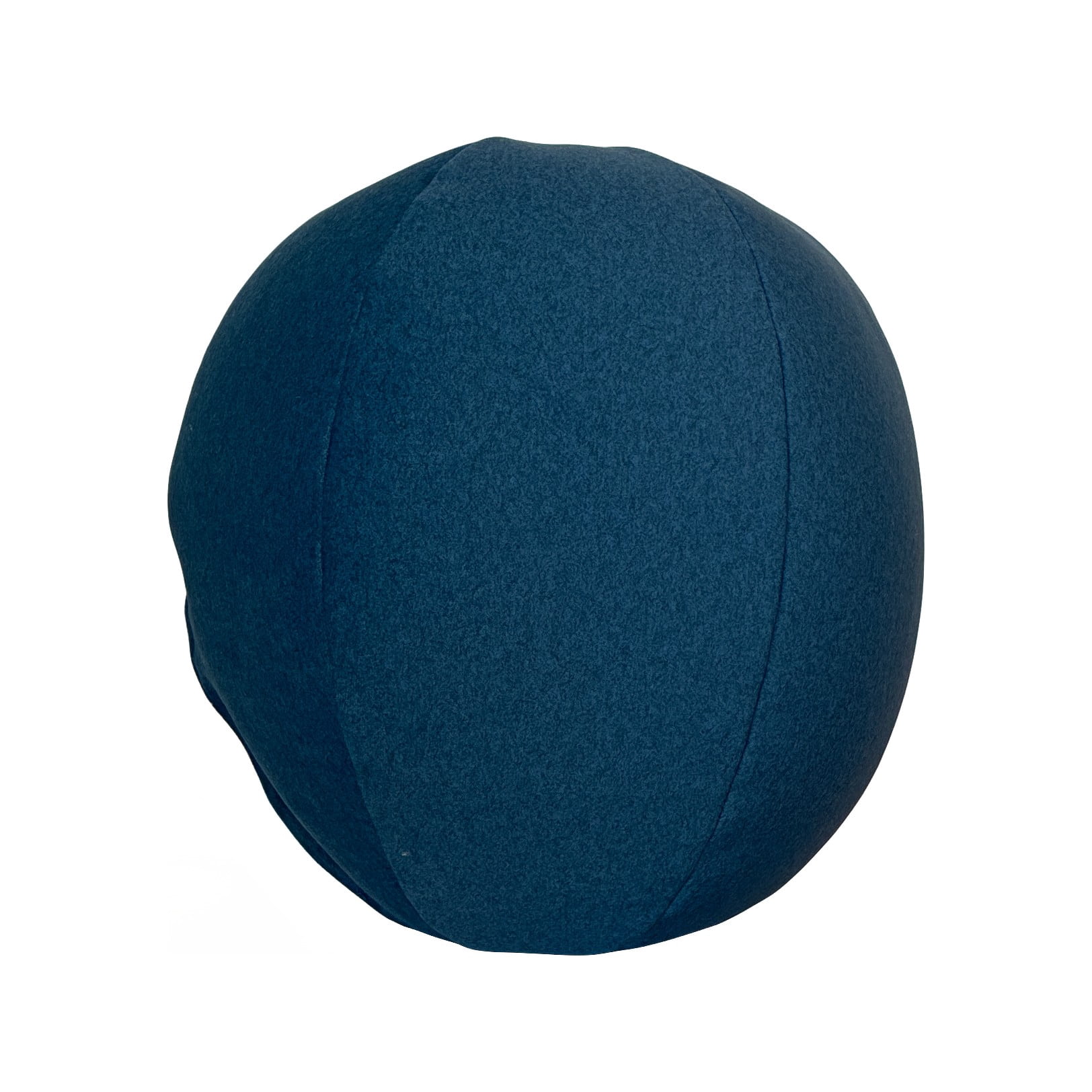 Qiviut Blue Round Pillow