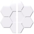 thumbnail image 1 of Ekena Millwork CMP32DY2-01000 32 in. OD x 1 in. ID Square Daisy Architectural Grade PVC Contemporary Ceiling Medallion - 2 Piece, 1 of 1