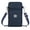 Navy Blue, variant on PULLIMORE Womens Small Crossbody Shoulder Bags Casual Nylon Phone Purse Handbag Wallet (Purple)