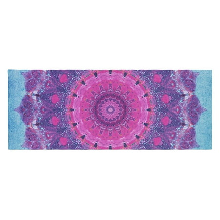 Iris Lehnhardt Grunge Mandala Bed Runner by Kess InHouse