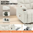 thumbnail image 6 of Korser Power Lift Recliner Chair for Elderly with Massage for Living Room,Beige, 6 of 7