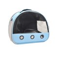 thumbnail image 2 of Bolsa de transporte para mascotas pequeña | Mensajero de hombro de tela Oxford portátil con almohadilla extraíble | Ventana frontal transparente | Bolso de viaje ventilado para gatos y perros, 2 of 6