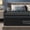 Black, variant on Timber Vibe Studio 10 Inch Full Size Memory Foam Mattress, Medium Firm Support for Pressure Relief, CertiPUR-US Certified & Fiberglass Free, Black & Gray