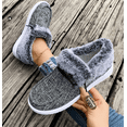 thumbnail image 3 of Women's Slip-On Cotton Shoes - Casual shoes with Lightweight Comfort, 3 of 12