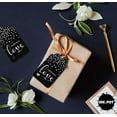 thumbnail image 4 of Inkdotpot Silver Foil Paper Hang Tags Made With Love Text Favor Tags 100 Pack, 4 of 6