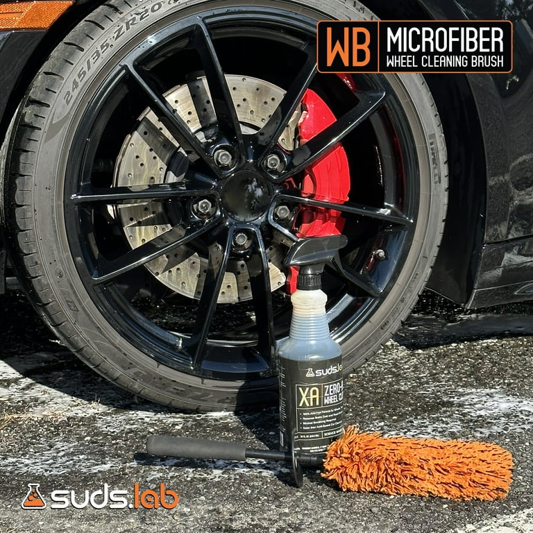 Suds Lab WB Brosse De Nettoyage En Microfibre Pour Jantes Et