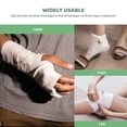 thumbnail image 2 of 50pcs Elastic Clips Stretch Metal Clasps Bandage Clips For Various Bandages, 2 of 8