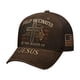 thumbnail image 3 of Gorra de béisbol vintage desgastada y lavada | Gorra de perfil bajo ajustable y desestructurada para hombre y mujer | Mezclilla ligera con estampado | Visera curva, 3 of 6