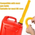 thumbnail image 3 of Reemplazo De Boquilla De Lata De Gas, Kit De Boquilla De Lata De Gas Anti Desbordamiento, 5 Juegos, Amplia Compatibilidad Para Latas De Combustible De 1, 2, 5 Y 10 Galones, 3 of 7