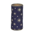 thumbnail image 1 of Holiday Time 6 po x 20 pi   Ruban étoile, Marine et or, 1 of 3