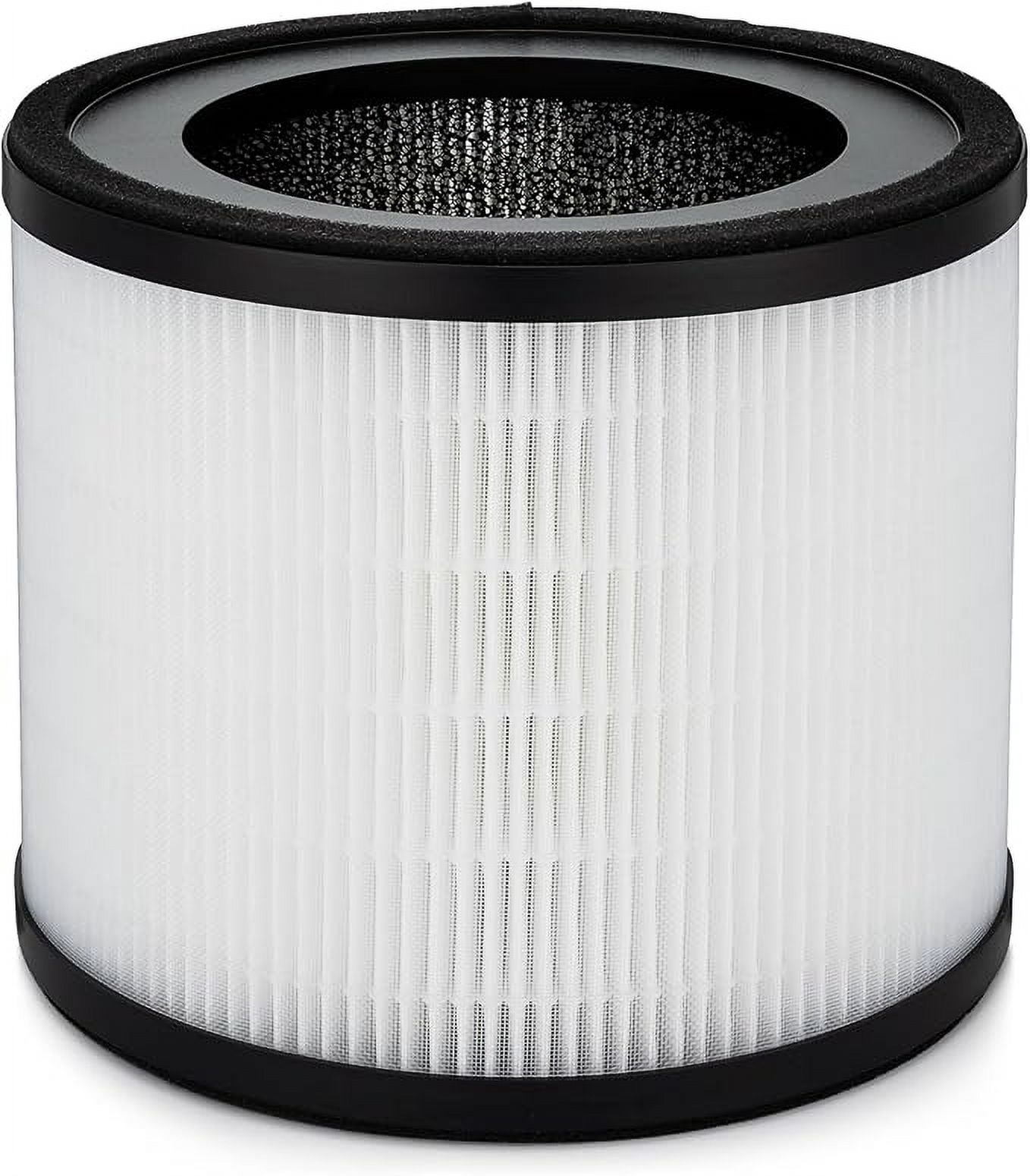 Crane Genuine Air Purifier Replacement Filter For Model EE-5069, HS-1943 HEPA Air Filter Replacement, Pack Of 1, 3-Stage Filtration For Better Indoor Air Quality