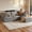 Gray, variant on Liaroo 108" Cloud Sectional Couches, Boneless Couch for Living Room, Convertible L-Shape Couch with Ottoman, Chenille Modular Sofa No Assembly Required