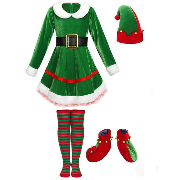 XIYNBAOK Infant Boy Christmas Outfit 24 Month Christmas Boy 18 Month Girl Clothes Girls Two Piece Outfits Baby Girl Coming Home Outfit Winter Baby, Green 18-24 Months