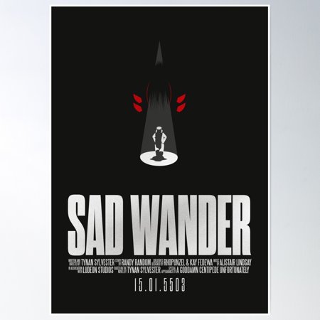 Sad Wander - Rimworld Poster Wall Art, Modern Wall Decor, 8x12 UNFRAMED